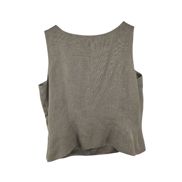 Amanda Smith Sleeveless Tweed Top Size 8 - Picture 5 of 8